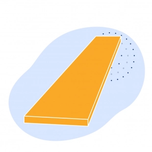 Бронзовая полоса 2 мм БрБ2 ГОСТ 1789-2013