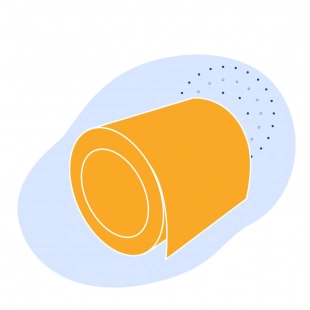 Рулон с полимерным покрытием 1.8 мм ПВДФ ГОСТ 34180-2017