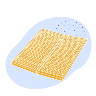 Сетка для грохотов ГОСТ 3306-88 14x3x4500x1750 мм