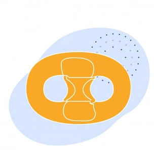 Звено Кентера соединительное якорной цепи ГОСТ 228-79 26x156x104x109x40 мм