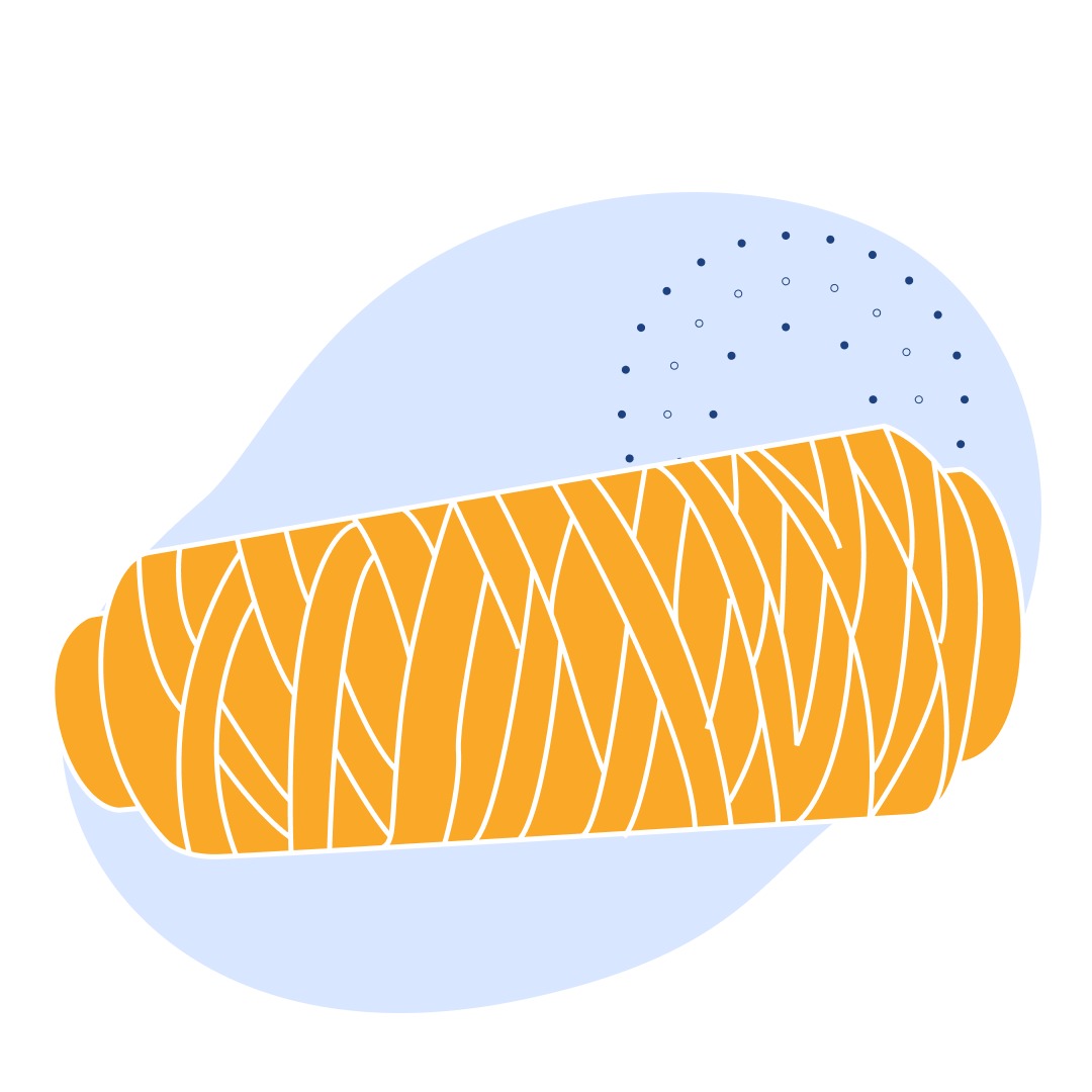 Нить полипропиленовая текстурированная 1.8 сН/дтекс