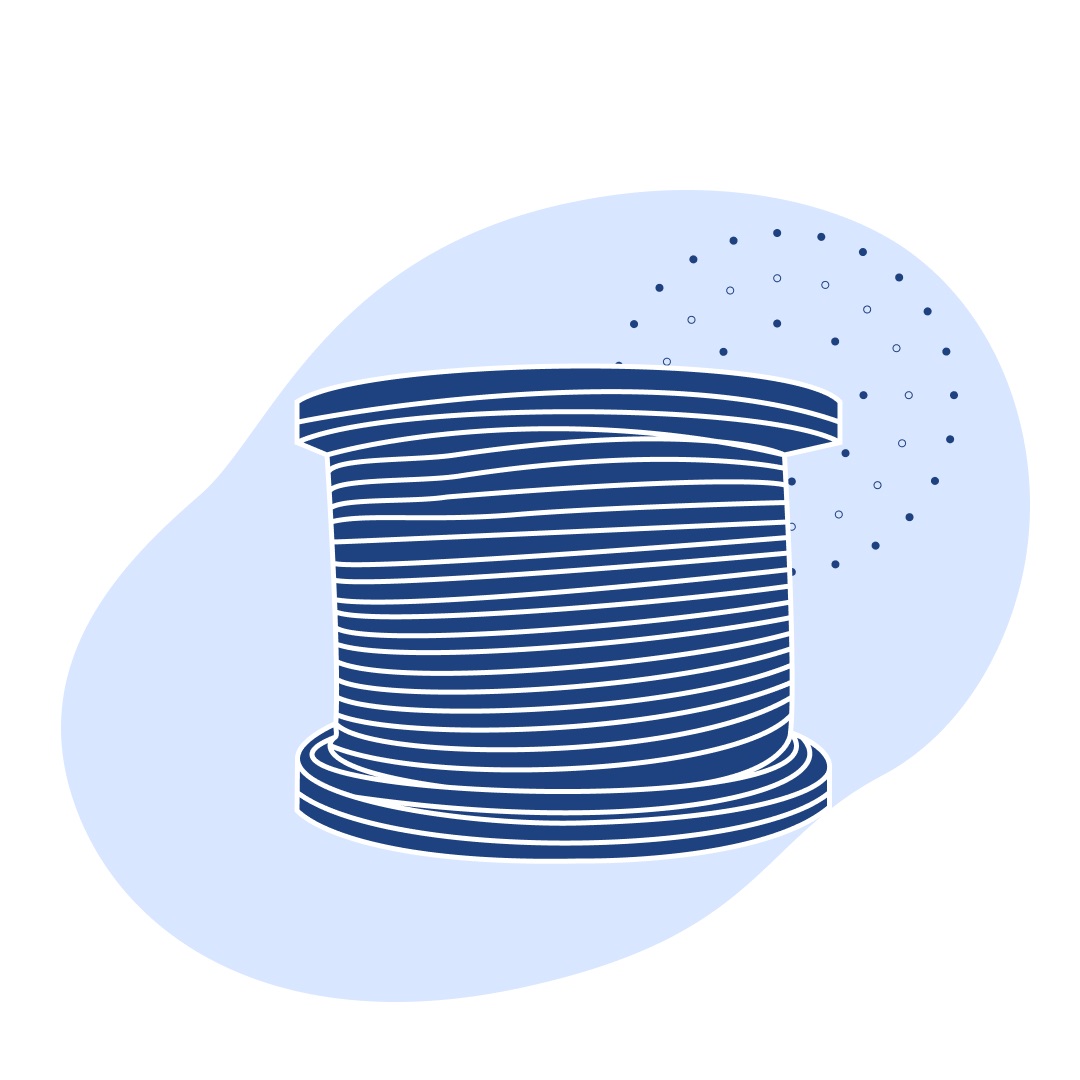 Канат грузоподъемный оцинкованный ГОСТ 7668-80 15 мм