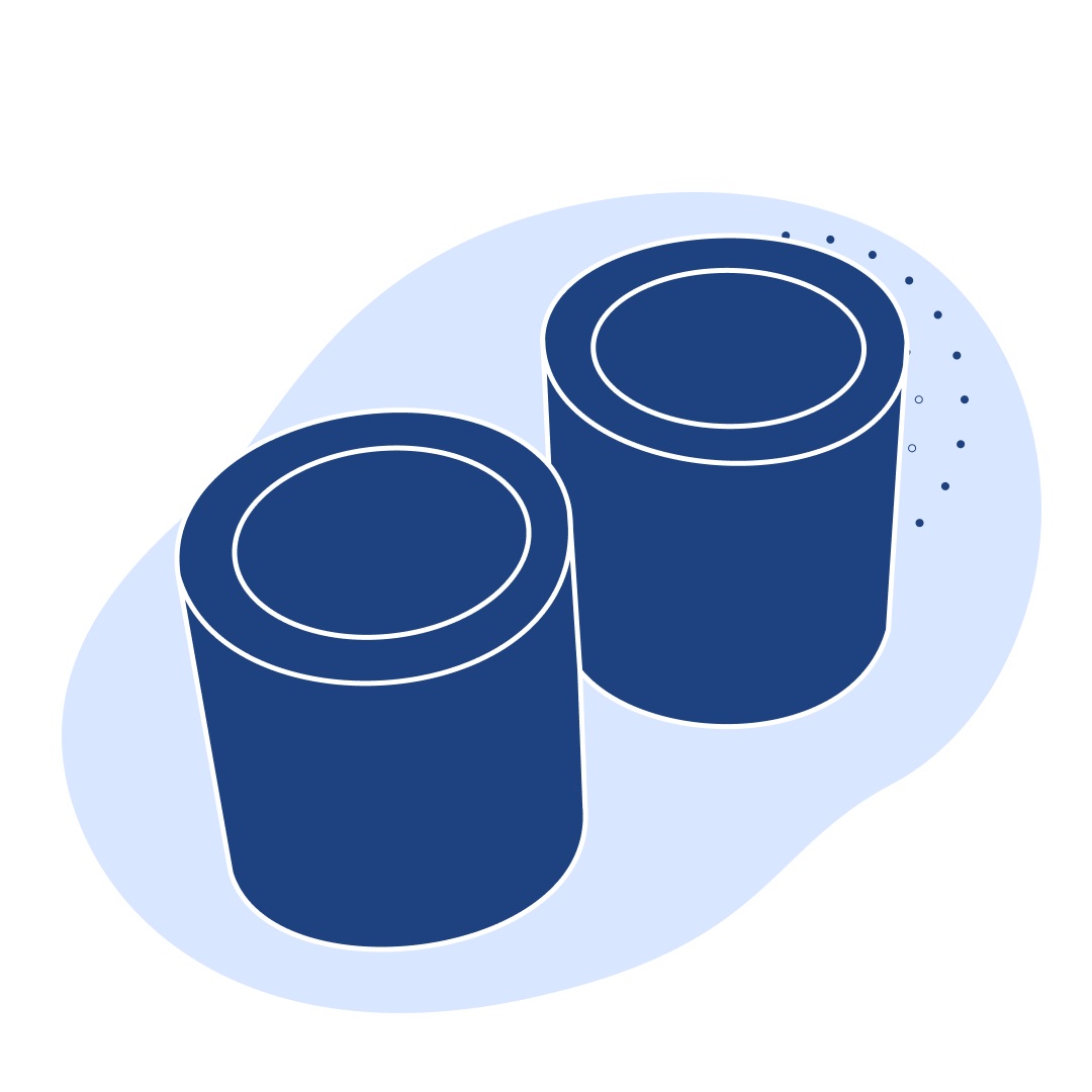 Капролоновая втулка 480х1030 мм черная PA 6 OFN